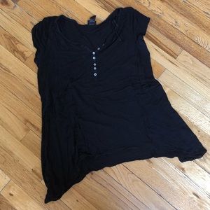 H & M Black Tunic Size L